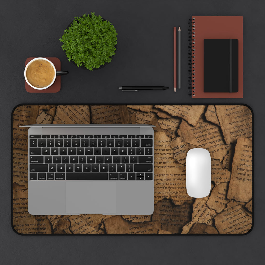 Dead Sea Scrolls Desk Mat