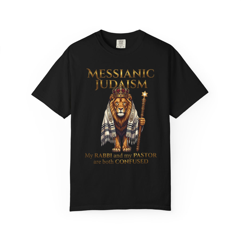 MESSIANIC JUDAISM T-Shirt: Rabbi and Pastor Both Confused
