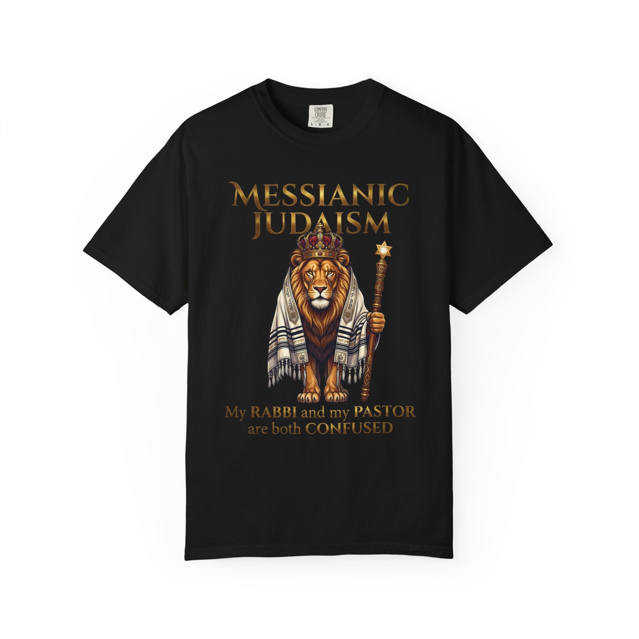 MESSIANIC JUDAISM T-Shirt: Rabbi and Pastor Both Confused