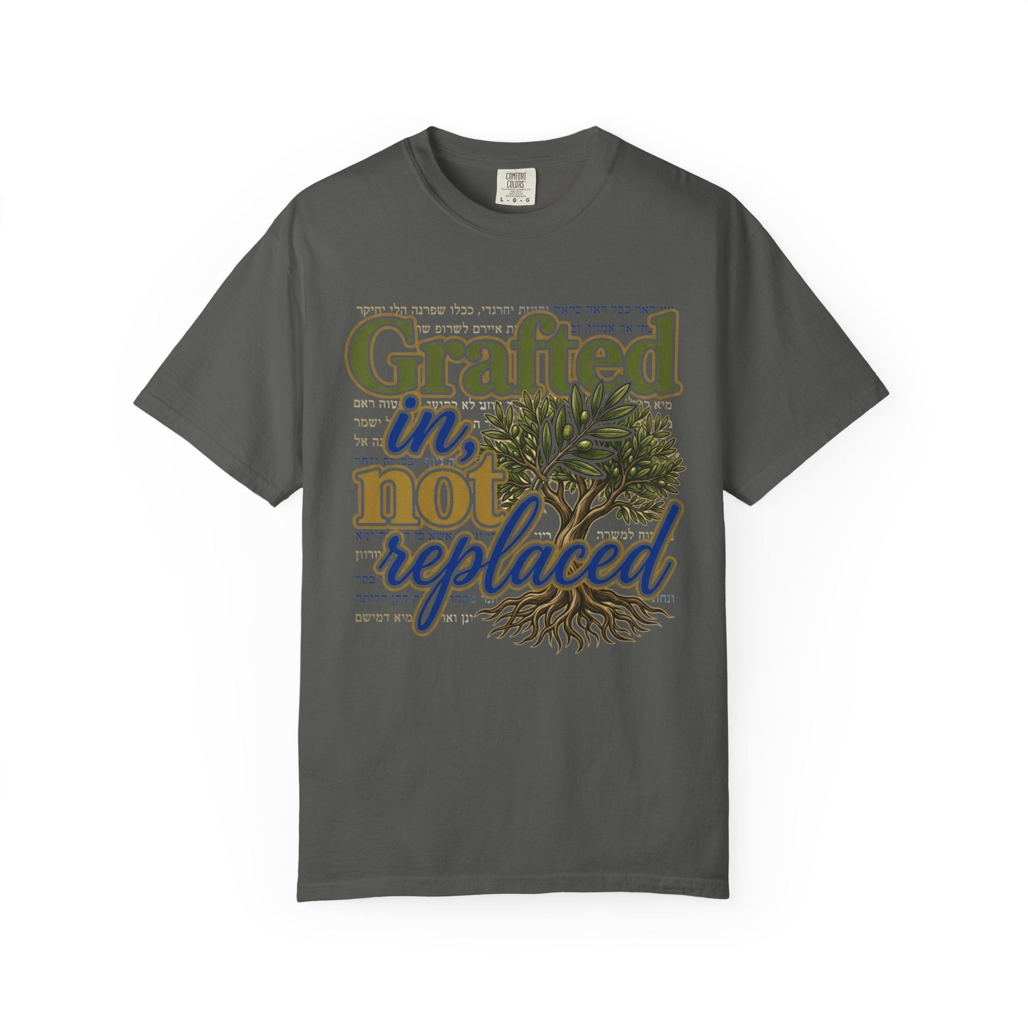 MESSIANIC JUDAISM T-Shirt: Grafted In, Not Replaced