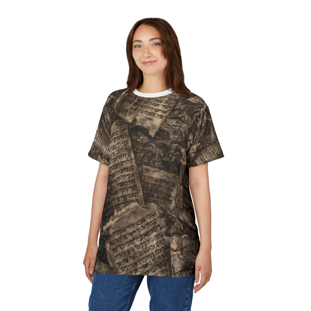 Charcoal Gray Dead Sea Scrolls T-Shirt