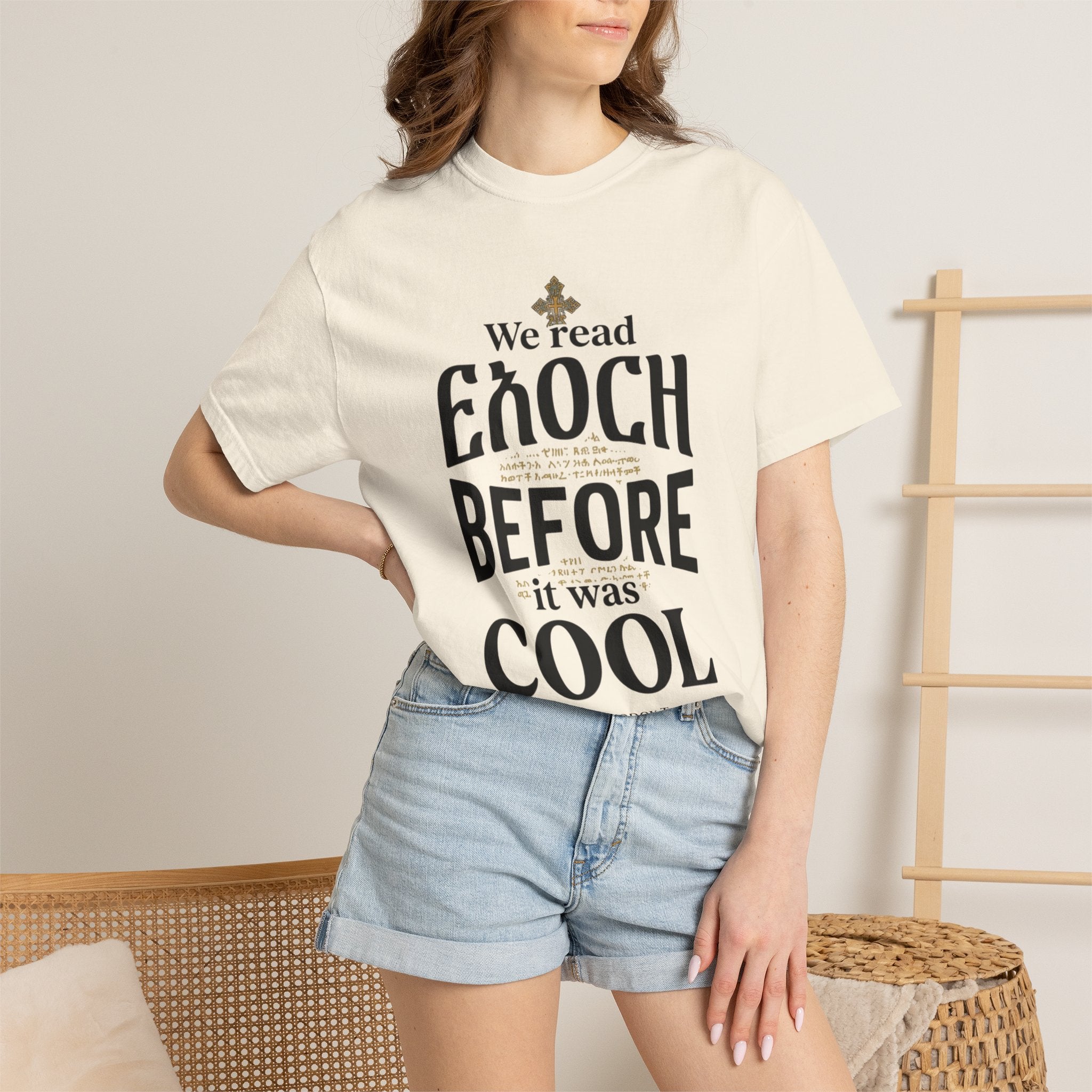 ETHIOPIAN ORTHODOX T-Shirt: We Read Enoch Before it was Cool