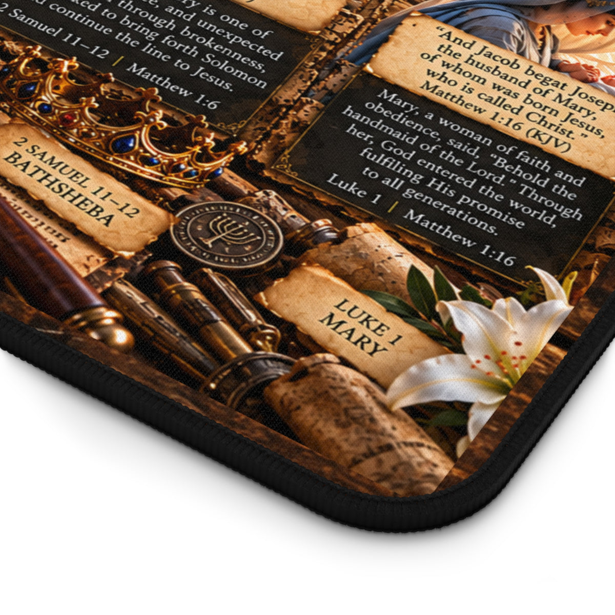 Women in the Genealogy of Jesus Desk Mat