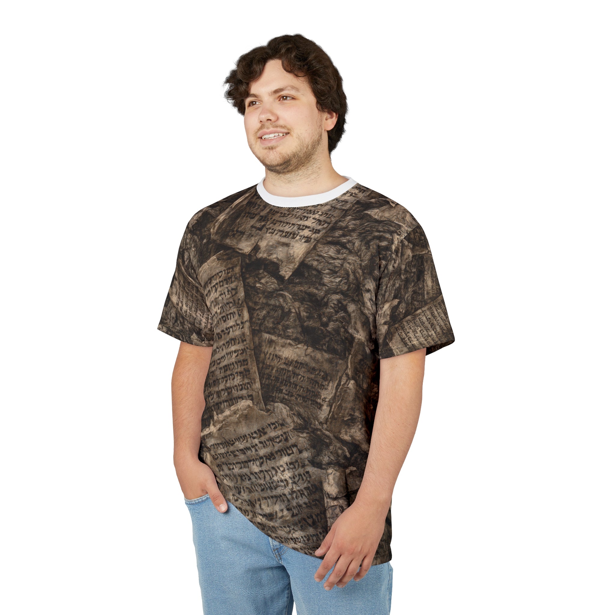 Charcoal Gray Dead Sea Scrolls T-Shirt