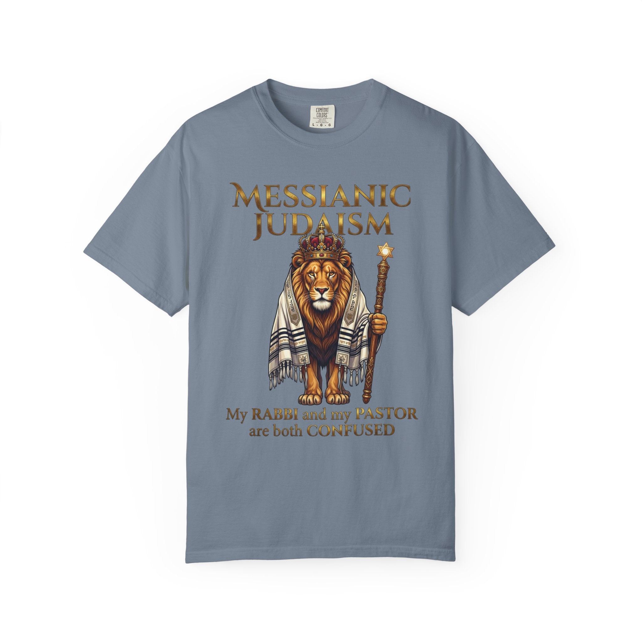 MESSIANIC JUDAISM T-Shirt: Rabbi and Pastor Both Confused