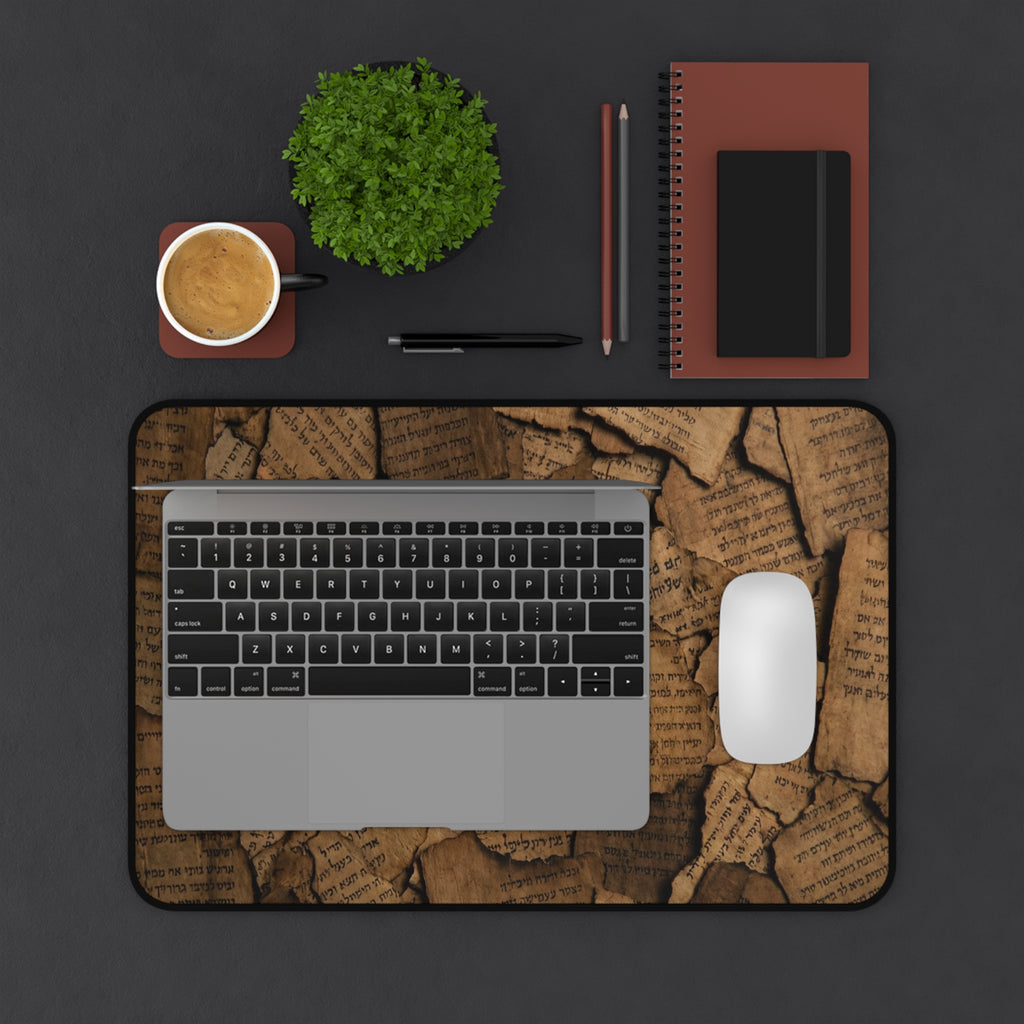 Dead Sea Scrolls Desk Mat