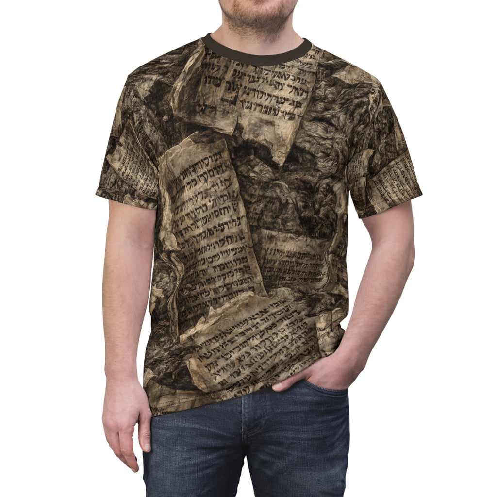 Charcoal Gray Dead Sea Scrolls T-Shirt