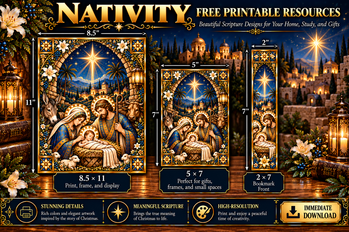Nativity - FREE Printables